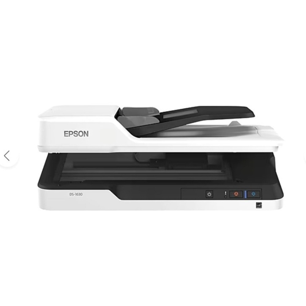 Flatbed Scanner Epson DS-1630 White Plastic ADF Professional Style
